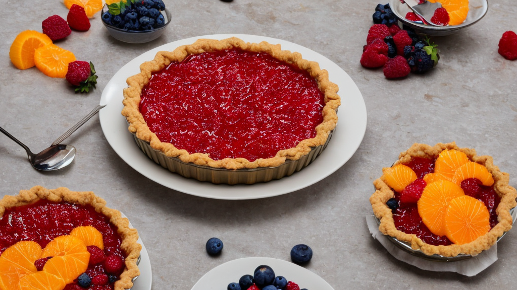 Illustrative image for Ingredients for your Dreamy 15-Minute Jello Fruit Pie