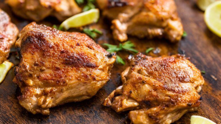 30-Minute Crispy Baked Chicken Thighs : The Ultimate Recipe