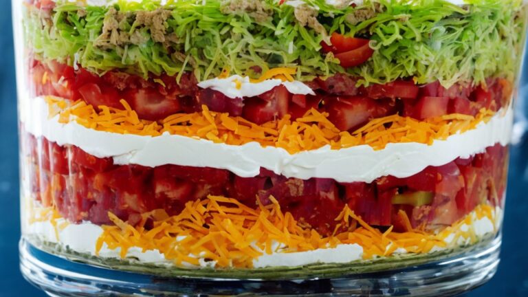 3-Layer Taco Salad Trifle: The Easiest, Most Delicious Recipe Ever!